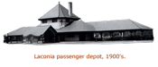 Laconia Passenger Depot, 1900s