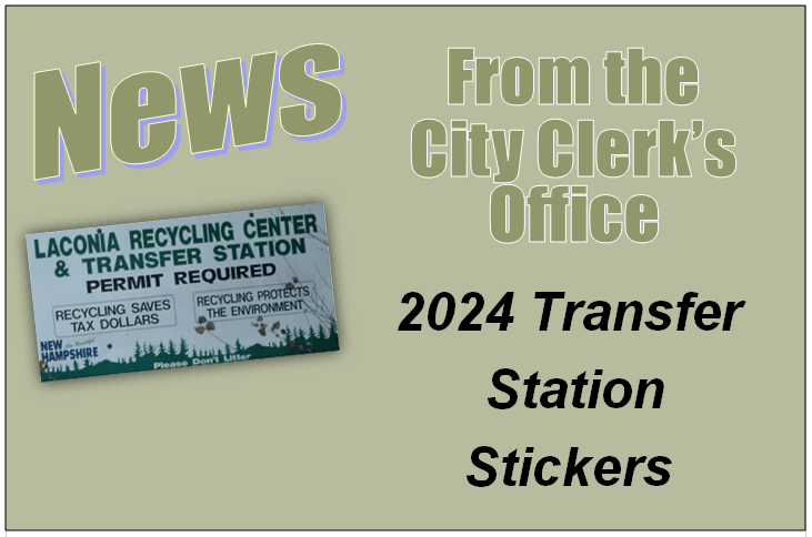 2024 Transfer Station Stickers
