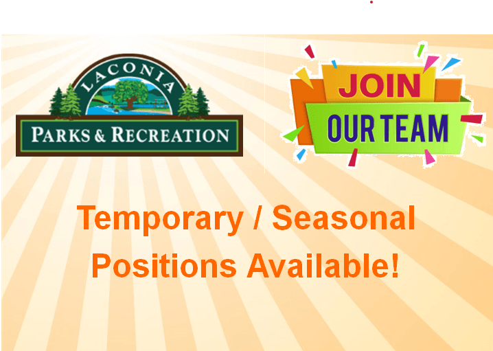 Parks and Rec Temp Seasonal Positions