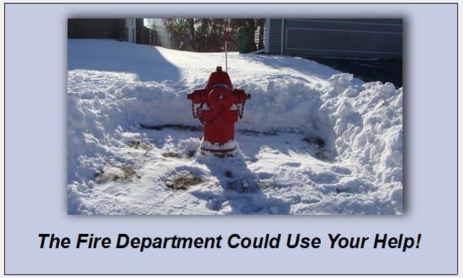 Fire Hydrant Snow Cleanout