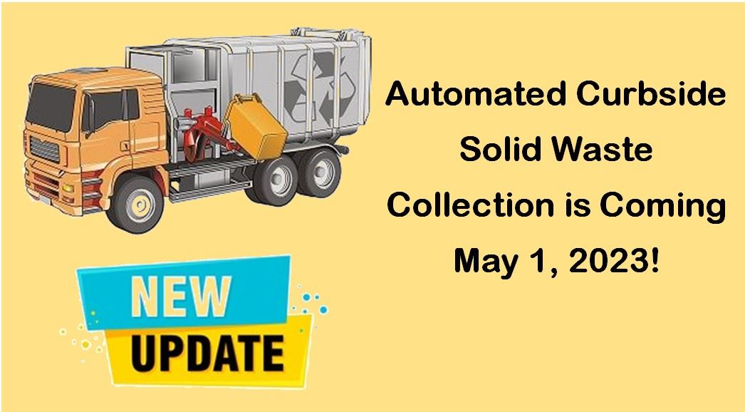 Automated curbside recycling recycling containers