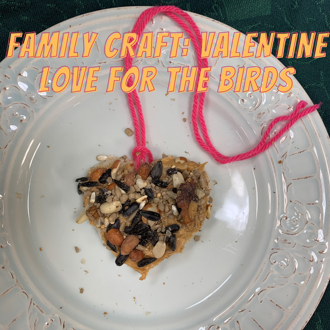 Family Craft Valentine Love For the Birds